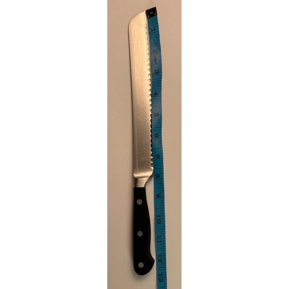 Wusthof Classic 8 inch Serrated Bread Knife 4149/20cm Solingen Germany Silver